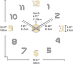 VANGOLD Wall Clock Large Wall Clock - Image 3