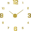 3D DIY Luminous Dial Acrylic Frameless Silent Wall Clock by Irishom