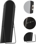 Floor Mirror, Arched Mirrors Full Length, Freestanding Mirrors, Arch Floor - Image 4