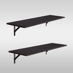 DINZI LVJ Long Wall Shelves, 39.4Inch Wall Mounted Shelves Set of 2, Extra - Image 9