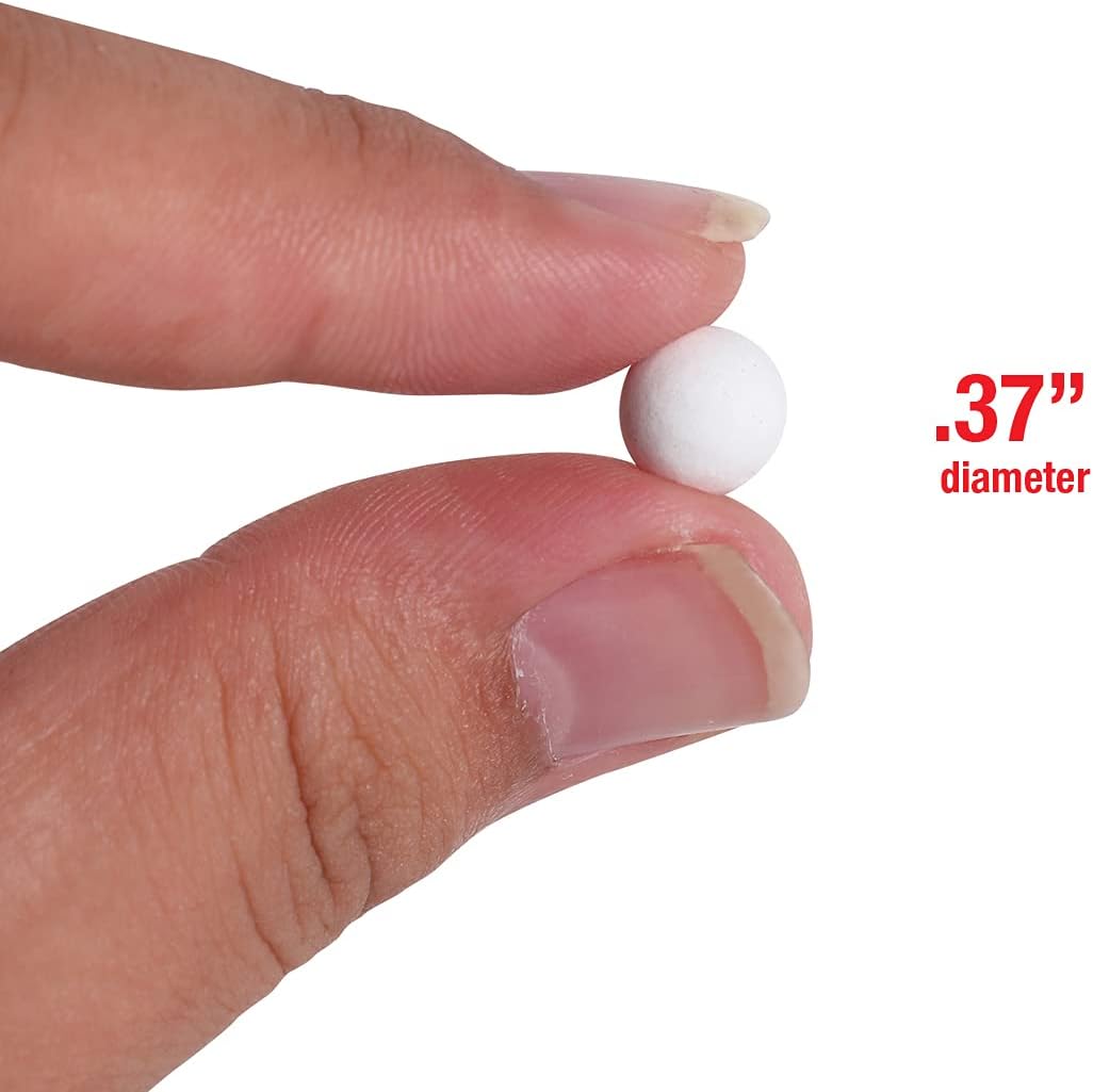 GSM Brands Ceramic Pie Weights for Blind Baking Crust, 2.2 Pounds of Reusable Beans (10mm)