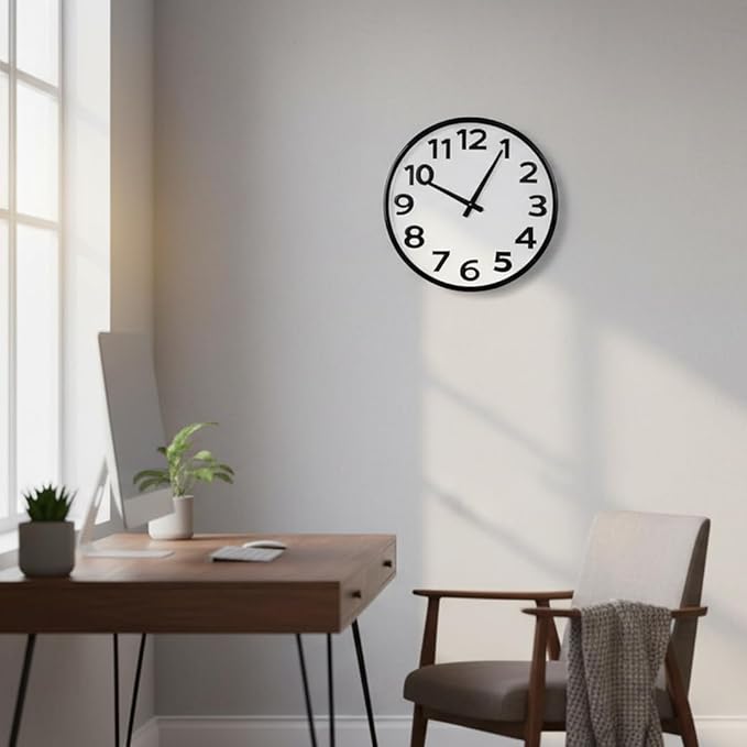 Crosstime 20 Inch Large Wall Clock - Image 7