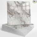 10pcs Peel and Stick Tile Shower Waterproof Marble Tiles Wall Panels, by Unknown