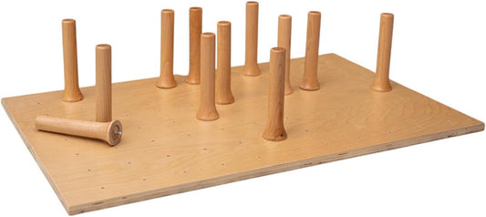 Custom Pegboard Drawer Organizer – Maple Wood – Deep Drawer Insert, Divider for Pots, Pans, Lids & Trays - Kitchen Cabinet Storage - No Cutting or Tools Needed – Made in USA