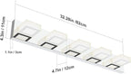 Ralbay Chrome Vanity Lights for Bathroom Acrylic Rotable 360° LED Modern - Image 6