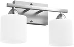 Bathroom Lighting Fixtures Over Mirror Brushed Nickel, Anti-Rust 2-Light - Image 8