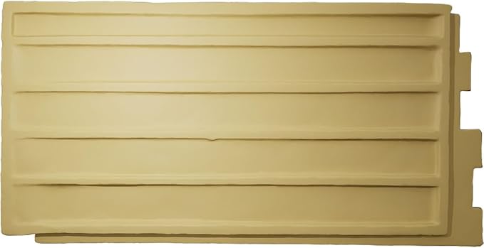 EverStone Cascade Faux Stone Panel, 48 5/8"W x 24 3/4"H x 1 1/4"D, Adobe Color - Image 5