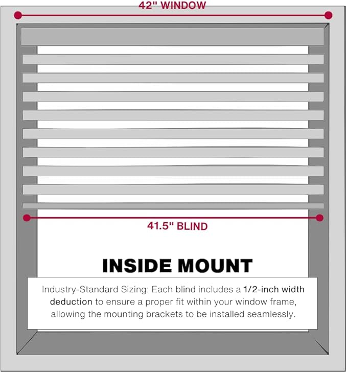 LOTUS & WINDOWARE Cordless Mini Blind, Window Blinds - Image 4