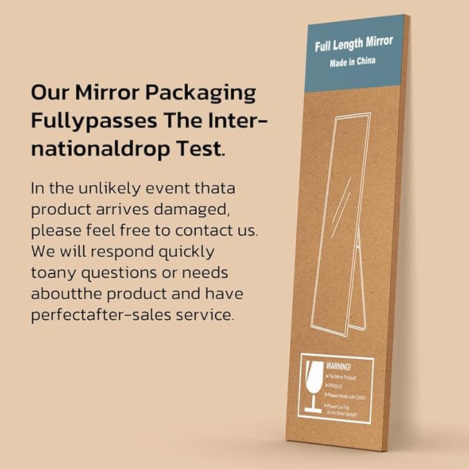 Full Length Mirror with Lights, Full Body Dressing Standing Mirrors with - Image 7