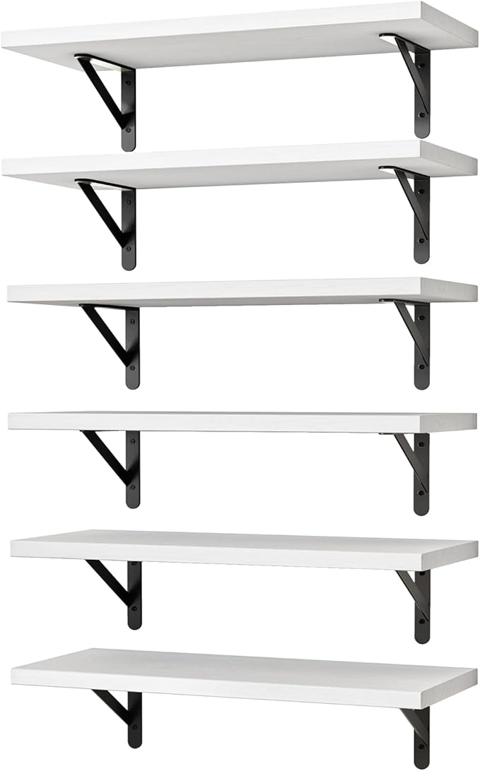 YGEOMER 16.5 Inch Floating Shelves by YGEOMER