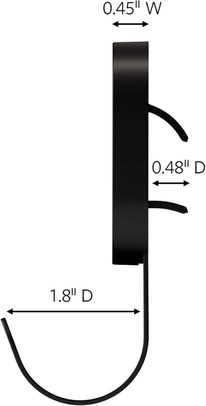 3M CLAW 25 lb. 2 Drywall Black Hooks & 2 Extra Picture Hangers, Heavyweight - Image 3