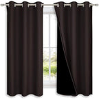 NICETOWN 100% Blackout Curtains 54 inches Long, 1 Pair, 42 inches Width Each by NICETOWN