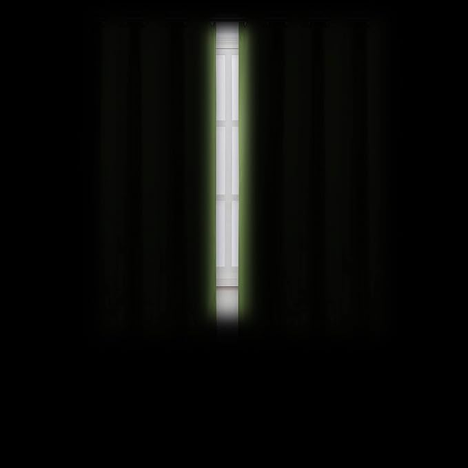 LEMOMO Light Green Blackout Curtains 66 x 63 Inch Length/Set of 2 Curtain - Image 3