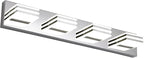 LED Vanity Lights for Bathroom 4 Light Bathroom Lamp over Vanity 27Inch Bathoom by BrightUpHomeWithLight