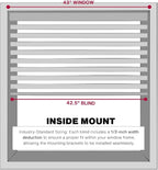 LOTUS & WINDOWARE Cordless Mini Blind, Window Blinds - Image 4