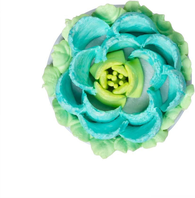 Restaurantware-Russian Piping Tip, 1 Petal Cake Decor Piping Tip - #45, Corrosion-Resistant, Stainless Steel Decorating Tip For Frosting, Dishwashable, Decorate Cupcakes, Cakes, or Cookies