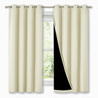 NICETOWN Cold Blocking Curtains, Bedroom Full Blackout Panels, Super Thick by NICETOWN