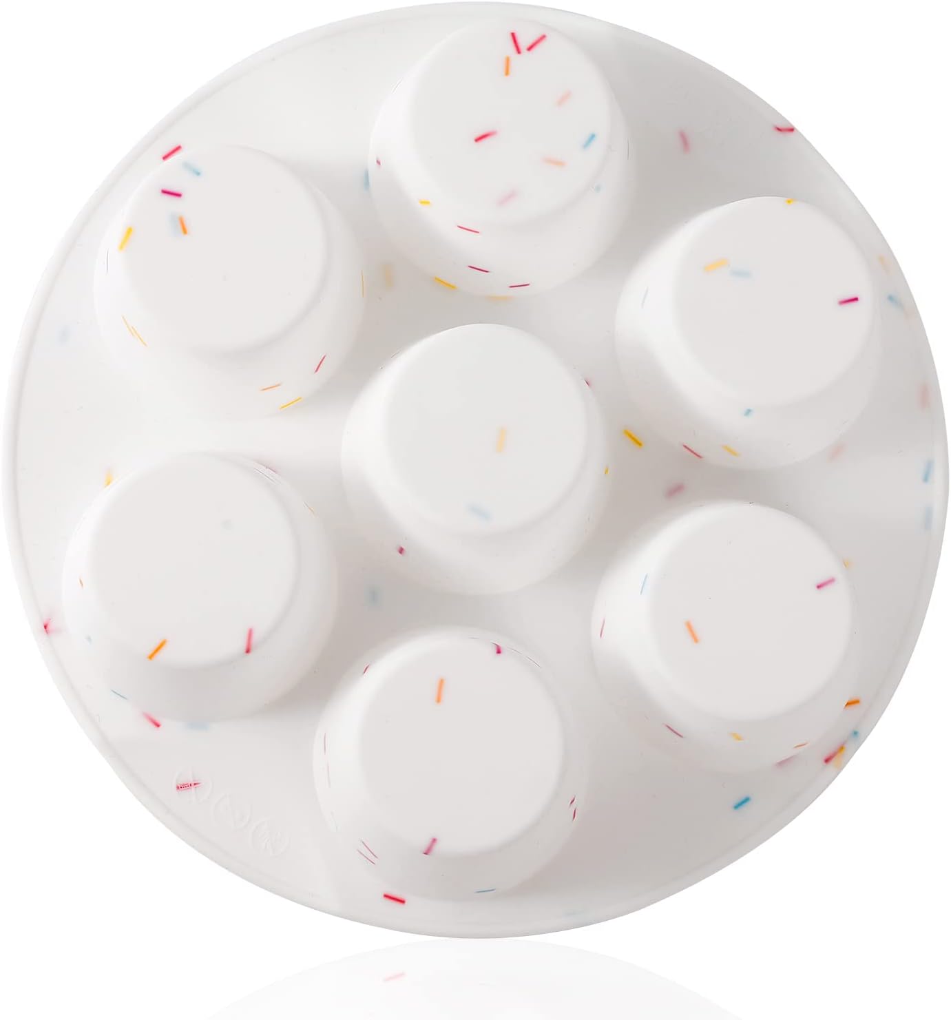 Silicone Egg Bite Molds Air Fryer Muffin Pan for Baking Non-Stick Silicone Egg Molds 7 Cups Air Fryer Cupcake Mold for Mini Muffins, Tart, Mini Cupcake BPA Free