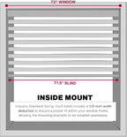 LOTUS & WINDOWARE Cordless Mini Blind, Window Blinds - Image 4