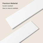 DINZI LVJ Long Wall Shelves, 31.5 x 7.9 x 6.1 Inches, Easy-to-Install, Large - Image 9