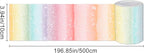 HOMETITUTE Wallpaper Border Peel and Stick Wall Border Rainbow Stripe - Image 3