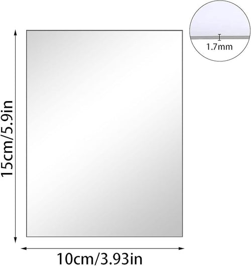 10Pcs Acrylic Mirror Tiles for Wall Decor, Living Room, Tables Centerpieces - Image 2