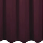 LEMOMO Burgundy Red Blackout Curtains/42 x 72 Inch/Set of 2 Panels Room - Image 9