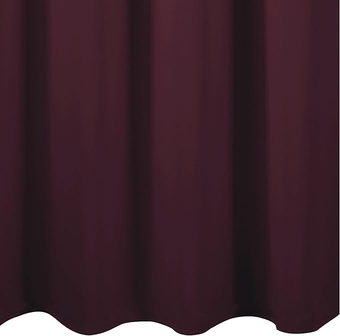 LEMOMO Blackout Curtains 66 x 95 inch/Burgundy Red Curtains Set of 2 - Image 9