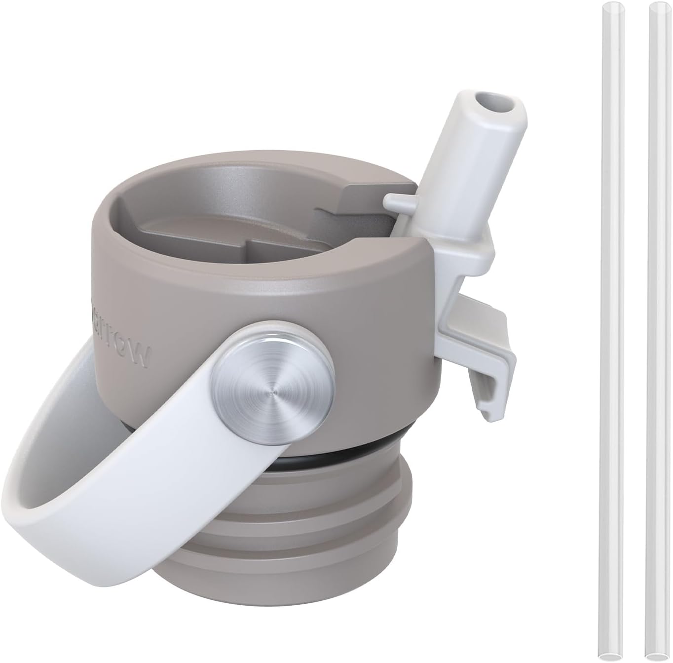 Super Sparrow Insulated Water Bottle - 17 Oz / 25 Oz / 32 Oz - Standard Mouth FlipFlow Flask - BPA Free, Leak Proof Drink Bottle- Ergonomic Straw Water Bottles for Work, Gym, Travel, Sports