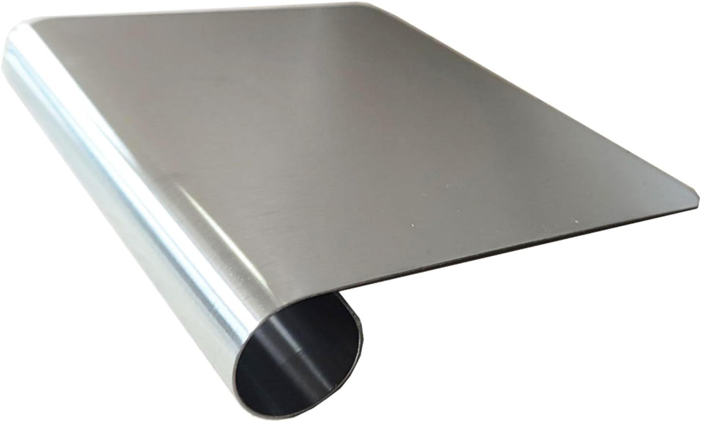 5.9" x 4.5" Dough Knife Stainless Steel Scraper, Graduated Dough Cutter, Integrated Handle, Baking Knives, Multi Functional Scraper, Kitchenware