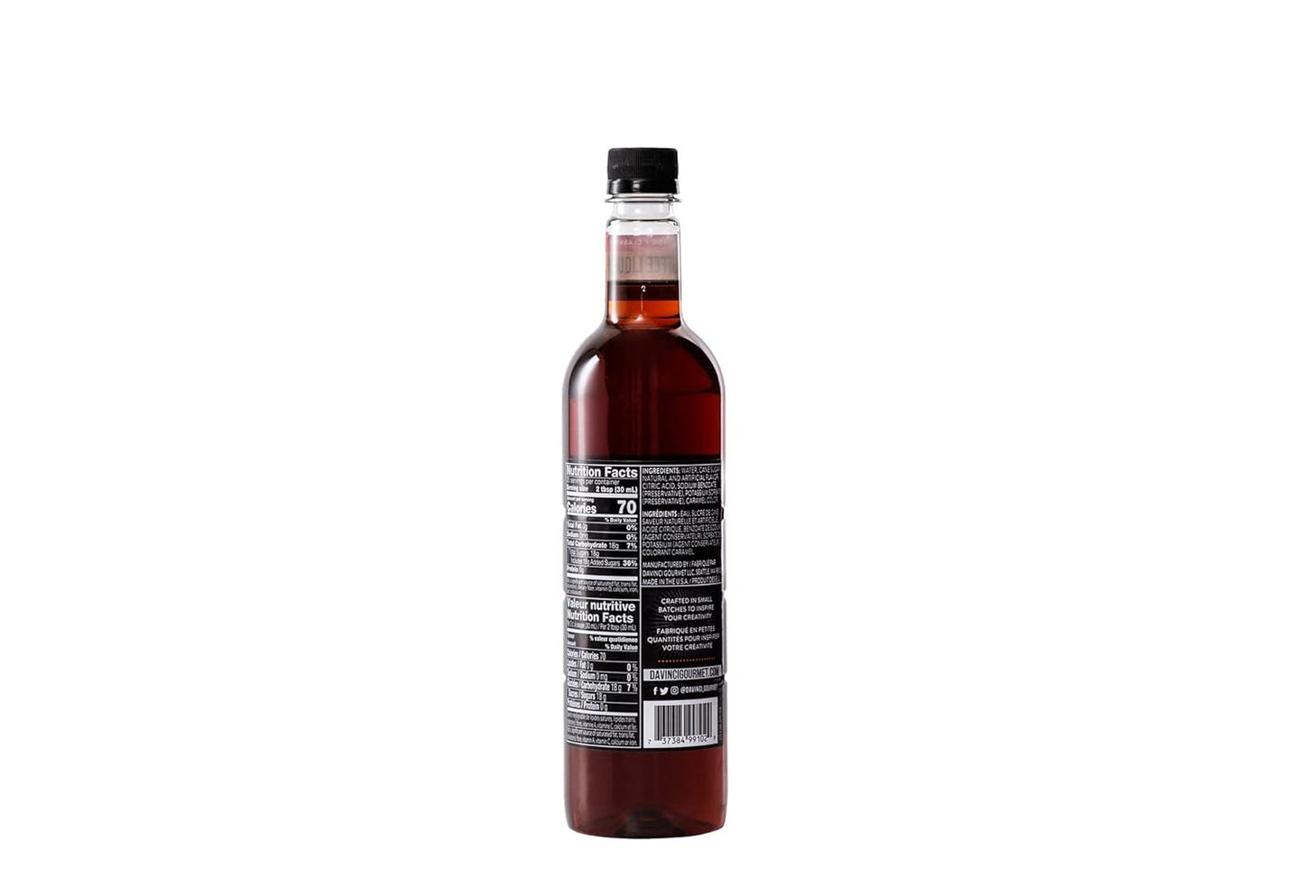 DaVinci Gourmet Classic Coffee Liqueur Syrup, 25.4 Fluid Ounces (Pack of 4)