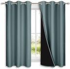 NICETOWN 100% Blackout Short Curtains by NICETOWN