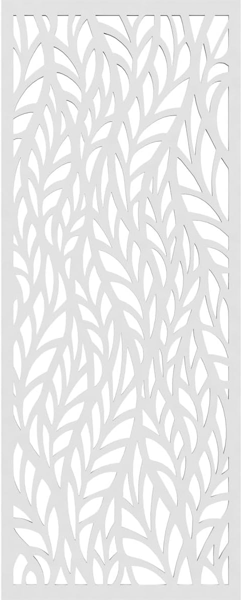 13 3/8"W x 34 3/8"H x 3/8"T Ortonville Decorative Fretwork Wall Panels in - Image 2