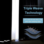 RYB HOME Blackout Curtains for Bedroom, Window Shades Thermal Insulating - Image 5
