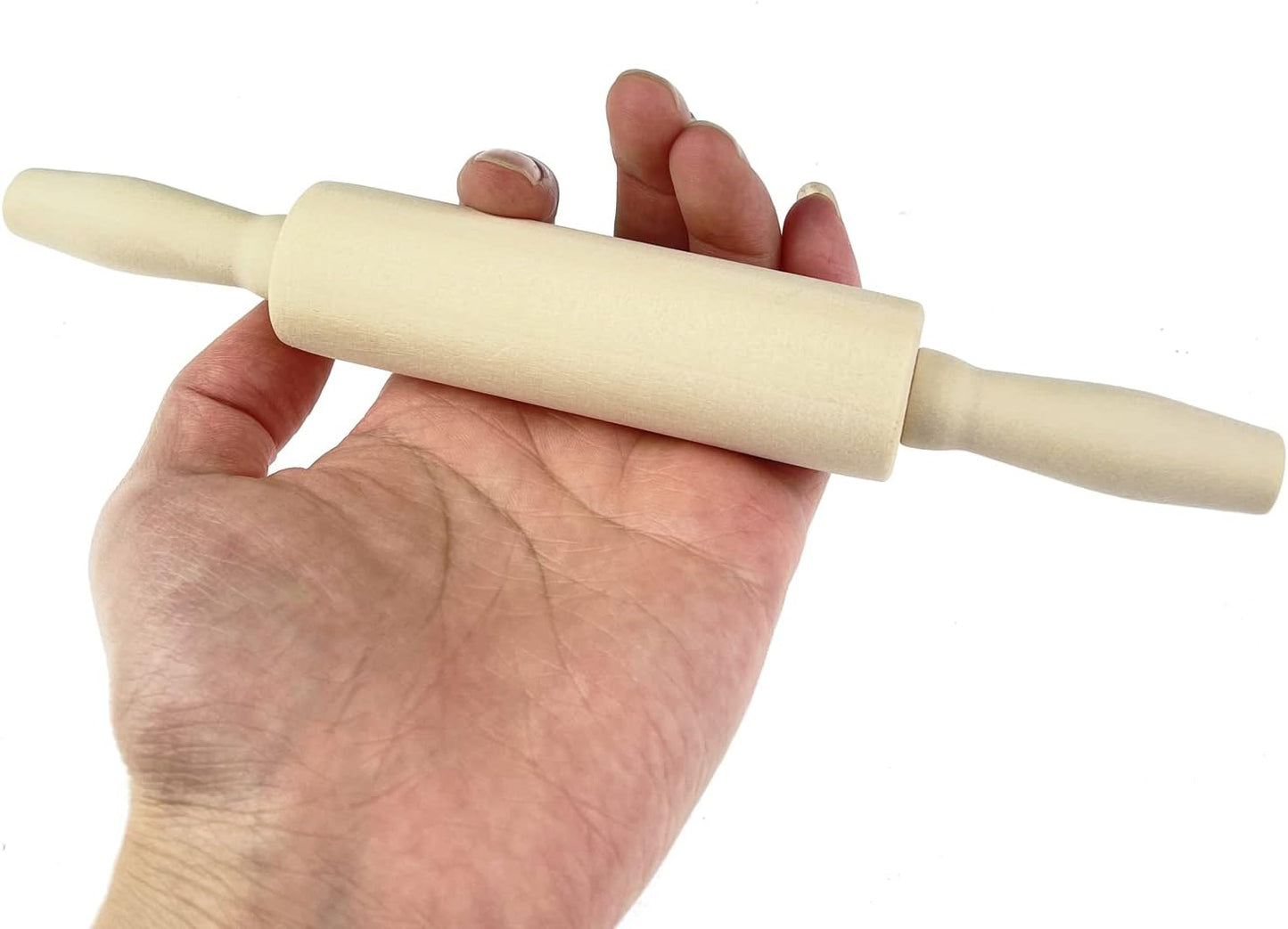 14 Pack Wood Small Rolling Pin for Kids, 7.9 Inch Kids Rolling Pin for Home Kitchen (14)