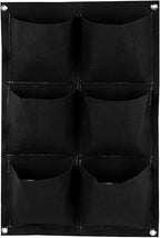 WFIST Vertical Hanging Planter Bag, Breathable Felt Wall Garden Planter - Image 7