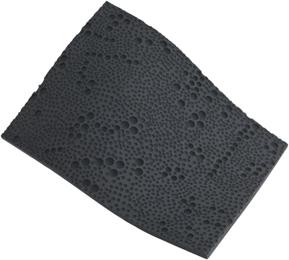 mostsom Silicone Fondant Lace Mold Cake Decorating Stencil with Pearl Pattern - Flexible Baking Mat for Cookies, Cupcakes, Chocolate - Reusable Pastry & Candy Making Tool (D_ Pearl)