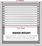 LOTUS & WINDOWARE Cordless Mini Blind, Window Blinds - Image 4