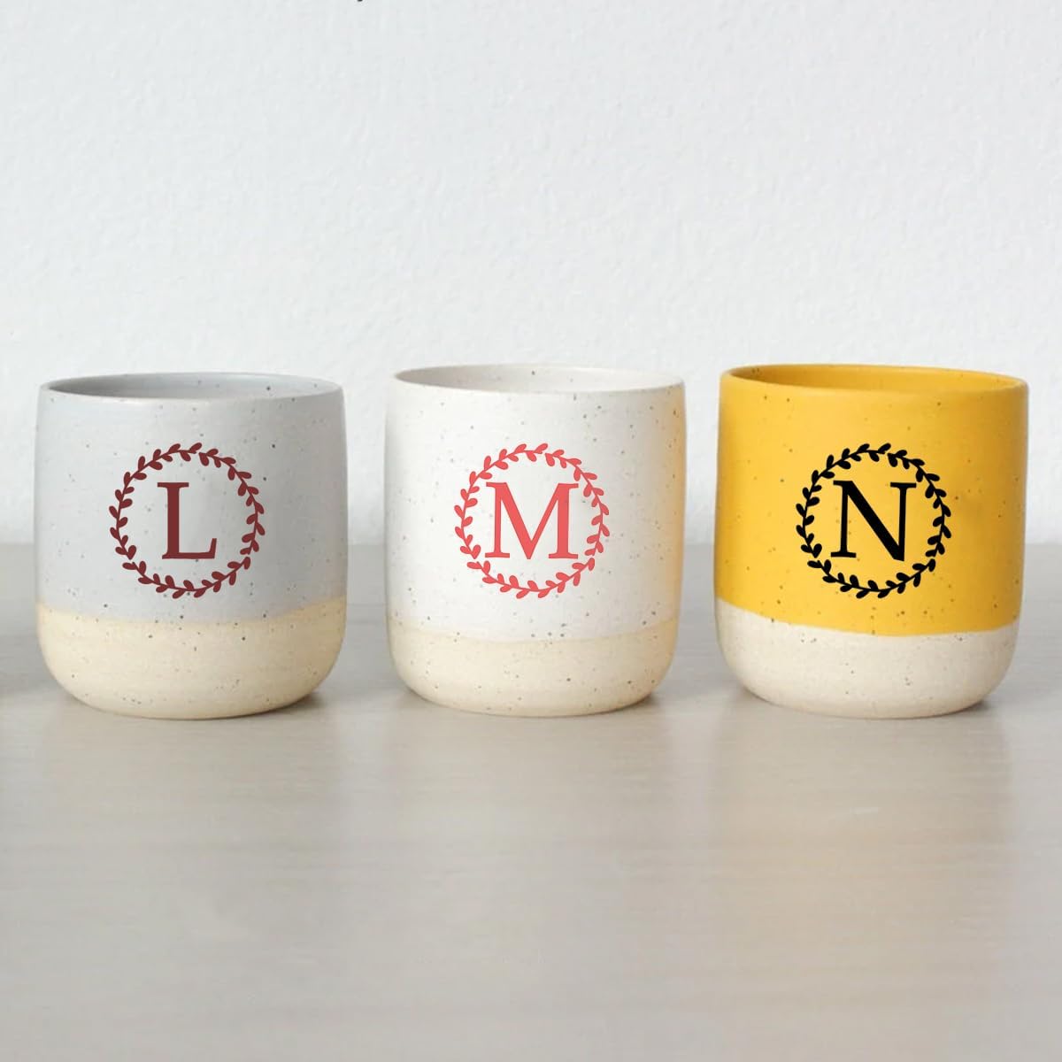 Letter Stencils for Coffee Cookie Decorating - 42 Pack Alphabet Letter and Number Stencil Templates for Cakes Cookies Airbrush, Reusable Stencils for Wood Crafts Painting & Coffee Cookie Baking