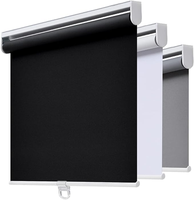 Cordless Roller Shades Blackout Blinds by AOSKY