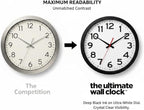 Ultimate Wall Clock | 14 Inch | Modern | Quartz | Analog | Home | Office | - Image 4