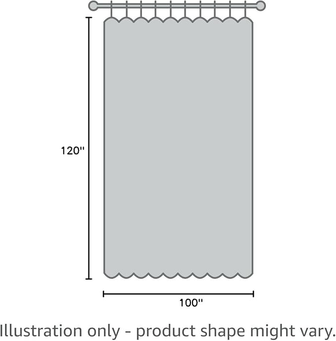 NICETOWN Sliding Glass Door Curtain 120 inch Length - Image 8