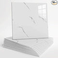 10pcs Peel and Stick Tile Shower Waterproof Marble Tiles Wall Panels, by Unknown