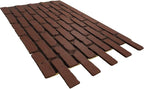 EverStone Aged Brick Faux Brick Panel, 46 7/8"W x 27"H x 1 1/4"D - Image 6