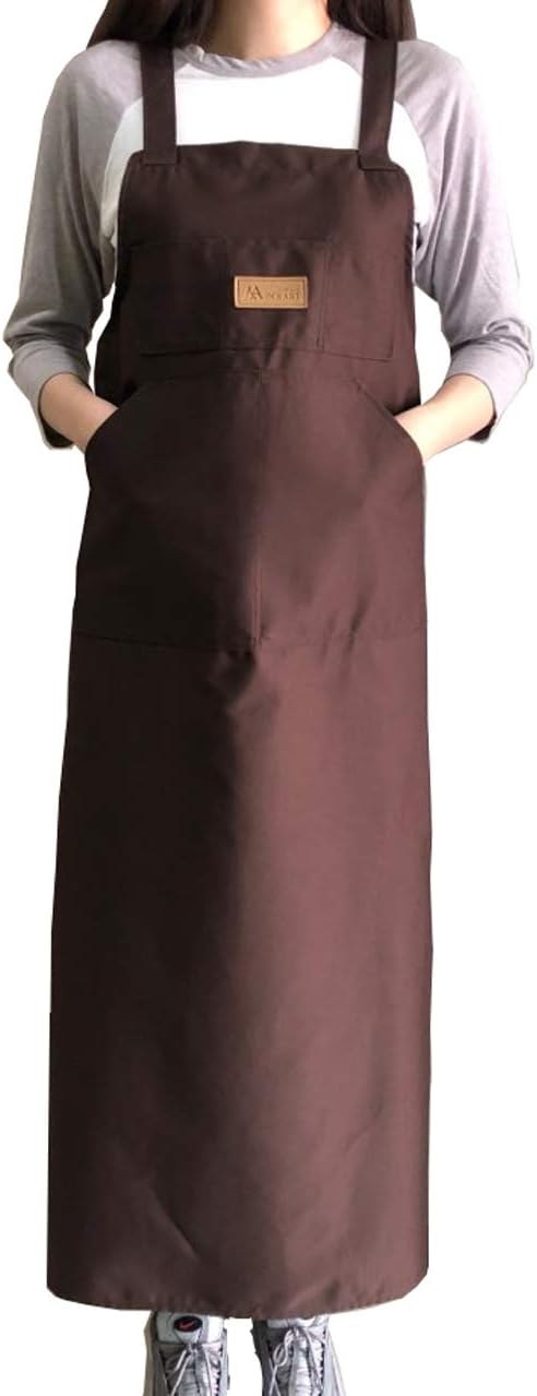 Artist apron/Long apron (Vandyke Brown)