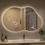 SMIROR Asymmetrical Backlit Bathroom Mirror - Image 9
