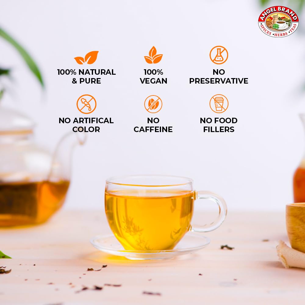 Angel Brand Soursop Tea Bags 25 – Pack 3 – Tea Bags for Health Benefits and Immune Support Famous in Jamaican Culture - Graviola Soursop Leaves gives Taste, Vitamins & Minerals