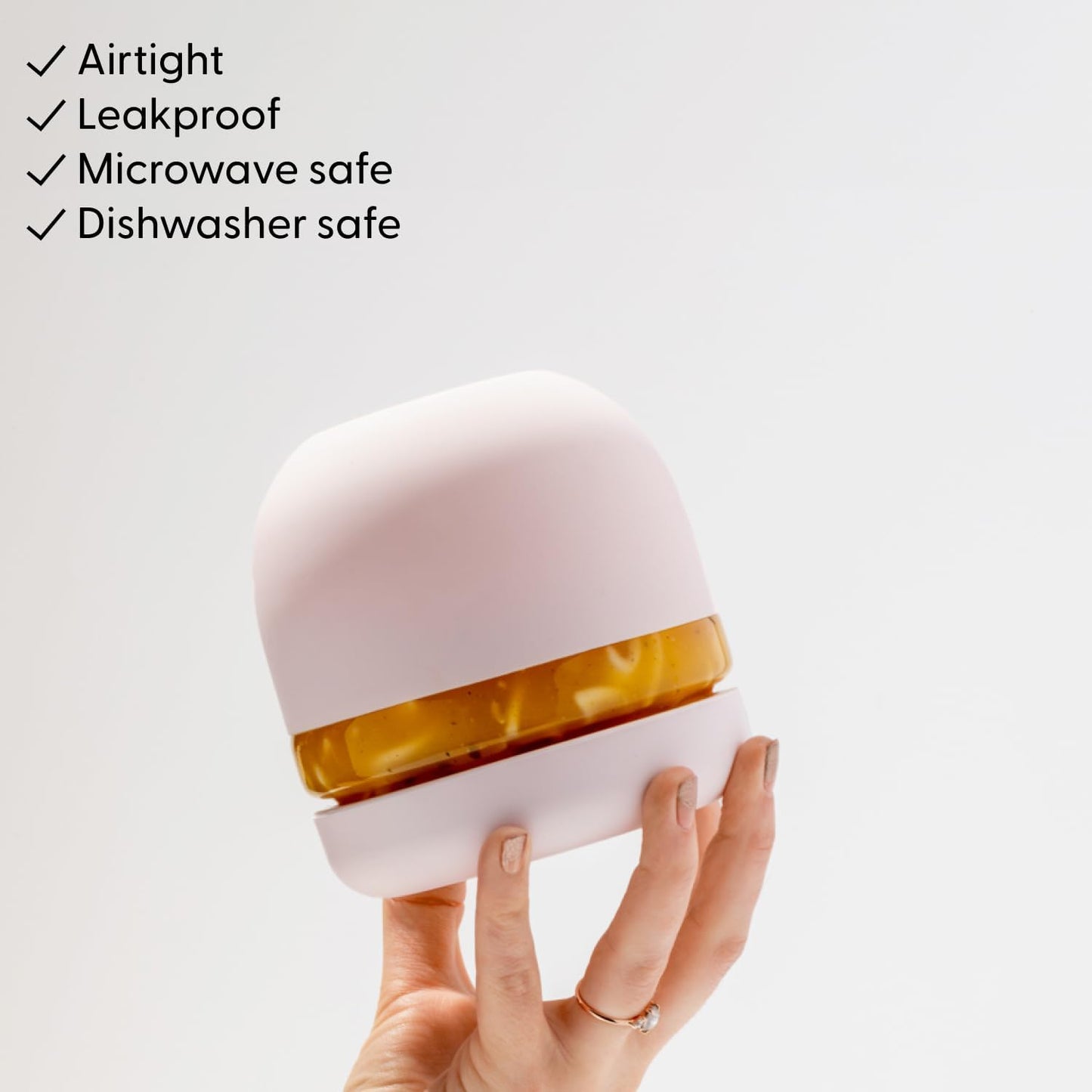 W&P Porter Seal Tight Glass Lunch Bowl Container w/ Lid | Slate 24 Ounces | Leak & Spill Proof, Soup & Stew Food Storage, Meal Prep, Airtight, Microwave and Dishwasher Safe, BPA-Free Glass