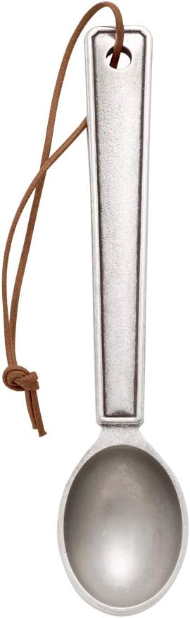 DANFORTH – Pewter Queen Anne Coffee Scoop – 7” – Handcast Coffee Measuring Spoon – Made In USA