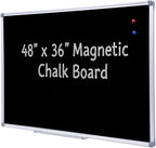 36 x 48 Inch School Large Black Chalkboard by DexBoard